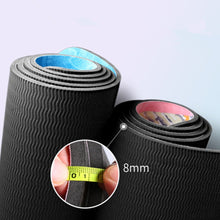 Load image into Gallery viewer, 72&quot;x39&quot;x8mm Large Size Yoga Mat Natural Non-Slip Mat
